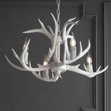 Eldora Adjustable Resin Antler LED Chandelier